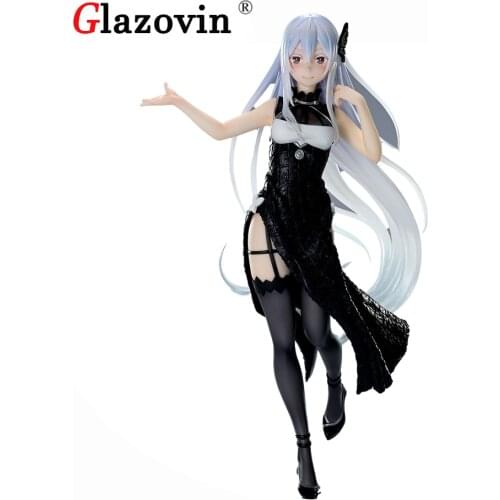 Glazovin Original Taito Re:Life In A Different World From Zero Echidna China Dress PVC Figure Collectible Model Toys
