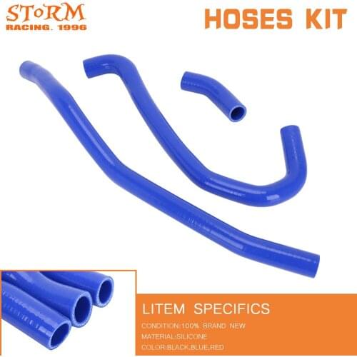 Motorcycle Silicone Radiator Hose Kit For Yamaha Raptor 700/R YFM700 YFM700R YFM 700 2006-2021