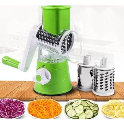 Multifunctional Vegetable Hand Drum Rotary Grater Slicer Manual Slicer Kitchen Cheese Accessories Chopper