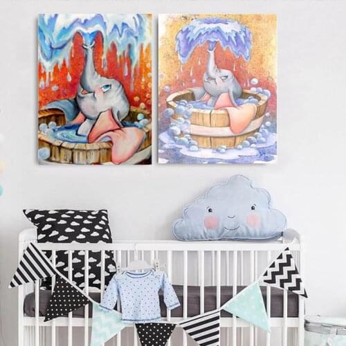 Cartoon princess Dumbo DIY 5D diamond painting Disney bedroom home decoration mosaic cross stitch kit full diamond embroidery