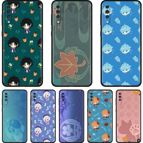 Son Goku Anime Silicone Black Phone Case For Samsung Galaxy A50 A70 A10 A20e A30 A40 A20s A7 2018 Soft TPU Cover Coque