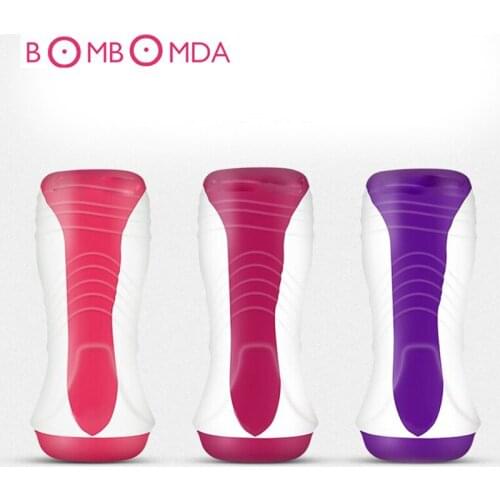 Soft Silicone Male Masturbators Cup Realistic Artificial Vaginal Penis Massage G spot Stimulate Masturbation For Men Sex Product