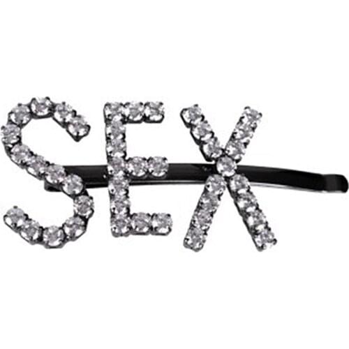 2018 New Hair Barrettes with Shiny Crystal Sex Hairwear Women Girl Hairpin Hair Clips For Girls Accessories