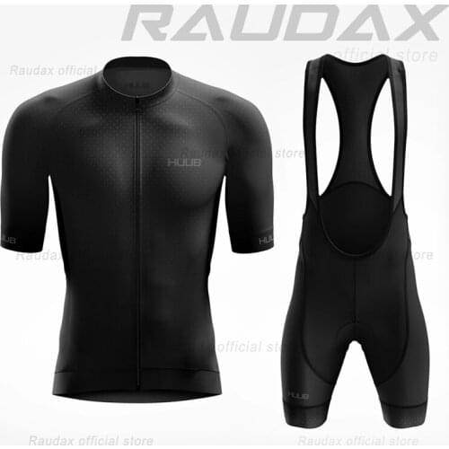 New 2021 Mens Summer Short Sleeves Bike Clothing Set HUUB MTB Uniform Triathlon Ropa Ciclismo Verano Breathable Cycling Jersey