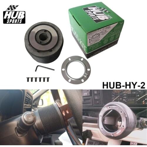 New Jdm 6 Bolt Hole Racing Steering Wheel Boss Kit Hub Adapter For HYUNDAI HY-2 HUB-HY-2