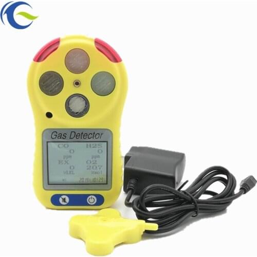 Factory low price Portable multi gas analyzer 4 gases detectors