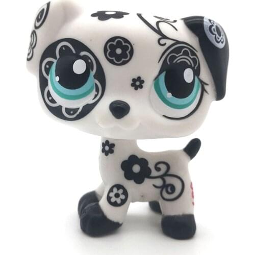 Rare animal pet shop lps toy dachshund dog dachshund brown original figure collie cocker spaniel great dane child Children