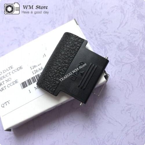 NEW For Nikon D7500 SD Memory Card Cover Lid Door Rubber 126A6 Camera Repair Part Spare Unit