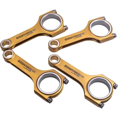 4x Titanizing Connecting Rods for Volvo S60 V60 V70 2.0 for Ford EcoBoost 2.0 for Land Rover Discovery Sport 800HP