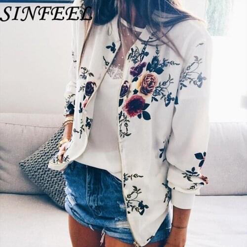 SINFEEL Women's Bomber Jackets