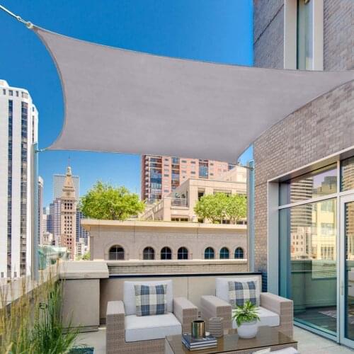 Sun Shade Sail Rectangle Shape Oxford Waterproof Canopy Awnings for Patio Awning shade