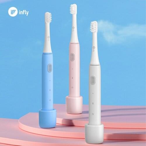 Infly Ultrasonic P60 Electric Toothbrush Adult Whitening Waterproof USB Induction Charging Ultra-long Standby Travel Toothbrush