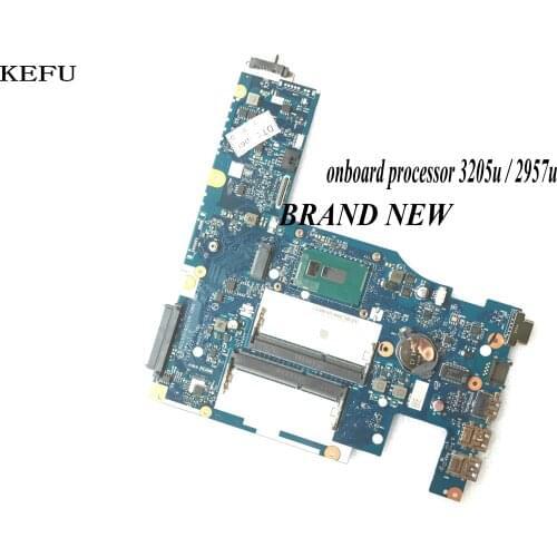 STOCK ACLU3/ ACLU4 UMA NM-A362 / NM-A272 FOR LENOVO G50-80 / G50-70 PLACA MADRE PROCESSOR 3205U SR215