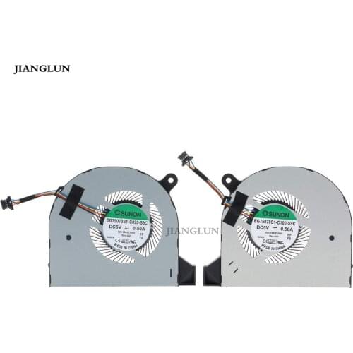 JIANGLUN Laptop CPU+GPU Cooling Fan For Acer Aspire VN7-592G VN7-593G