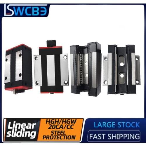 High-precision miniature home linear guide sliding device, HGH20CA / HGW20CC series,Steel protection HGH20CA/HGW20CC,anti-rust