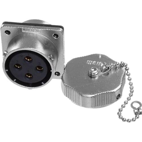 WEIPU WY32 Z Waterproof Electrical Pin Connector Soldering Female Socket Screw Jack 4Pin 6Pin 8Pin 10Pin 11Pin 12Pin 13Pin 19Pin