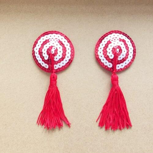 Women New Sexy Sex Product Toys Lingerie Sequin Tassel Breast Bra Nipple Cover Pasties Stickers Petals Clothing Accessories