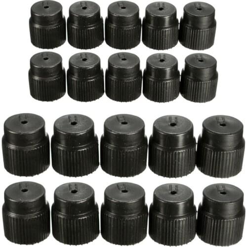 1Set R134a 13mm & 16mm Air Conditioning Service AC System Charging Port Caps Car Charging Port AC System Caps Accessories