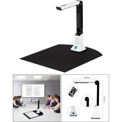 8MP HD A4 A5 Document Scanner real-time scanning For Picture Photos Magazine