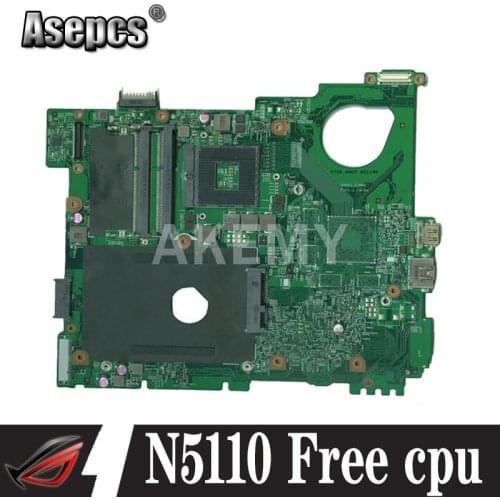 Akemy N5110 motherboard For DELL inspiron 15R N5510 CN-0G8RW1 0G8RW1 G8RW1 HM67 Test motherboard 100% work Free CPU