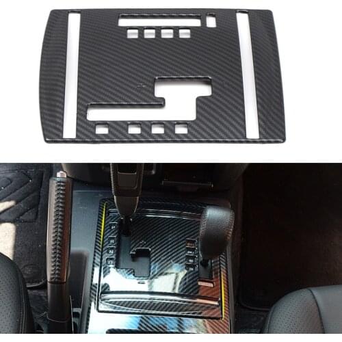 Car Styling 1PCS Interior Gear Panel Cover Trim For Mitsubishi Pajero V80 Shogun Montero Limited 2007 - 2019 Left Hand Drive