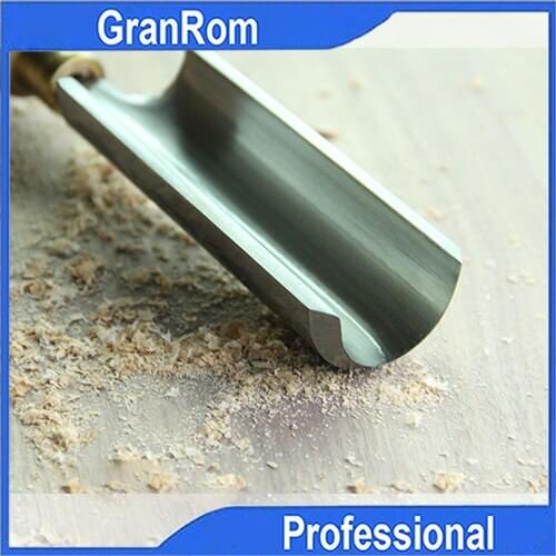 Wood Turning Tool High Speed Steel Woodworking Lathe Knife Large Paring Knife DIY Rough Chisel Woodworking Lathe Tool