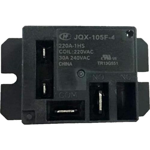 Quality JQX-105F-4 220A-1HS Miniture High Power Relay 220VAC Coil 30A Load