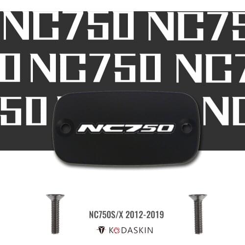 KODASKIN MOTO CNC Aluminum Brake Fluid Reservoir Tank Cap Front Brake Cap for Honda NC750 S/X 2012-2019