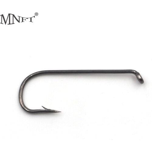 MNFT 500pcs/lot Long Shank High Carbon Steel Fly Tying Hook Dry Fly Hook Fly Fishing Hook For Dry Flies 4