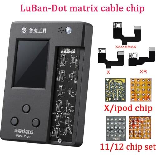 Luban Iface Pro Dot Matrix Programmer Dot Projector Flex for iPhone X XR XS MAX 11 12 Pro ProMAX Face ID Tester Read and Write