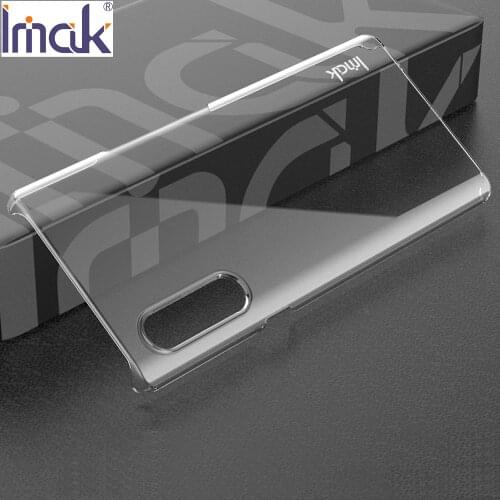 Imak Air Crystal Clear Transparent Case For LG Velvet Hard PC Plastic Cover