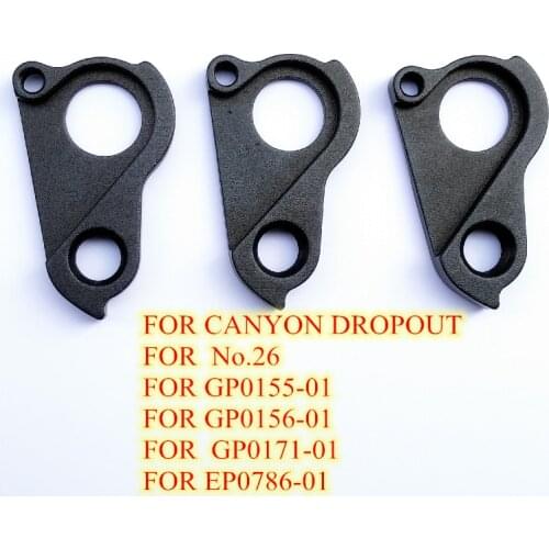 1pc CNC Bicycle derailleur hanger For CANYON No.26 CANYON Torque Spectral CF Neuron Sender Strive Dude CF AL Neuron MECH dropout
