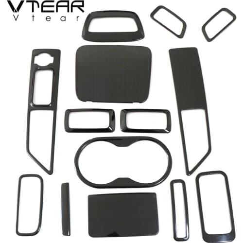Vtear For Geely Coolra SX11 interior decoration armrest air conditioner outlet cup holder cover Glove box trim accessories 2020