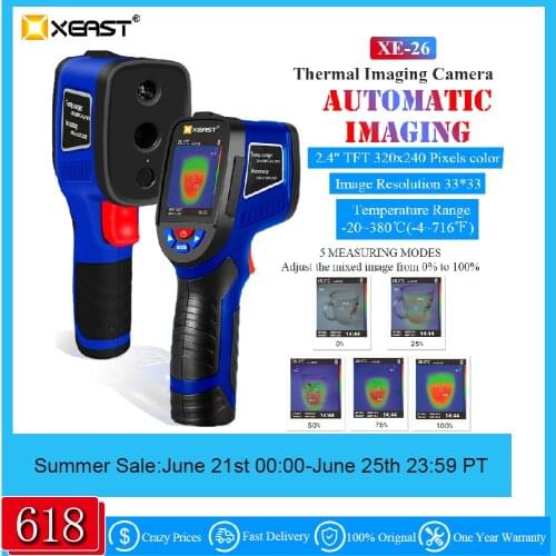 2020 XEAST XE-26 New Released Thermal Imager come with USB interface and 8GB Image Storage