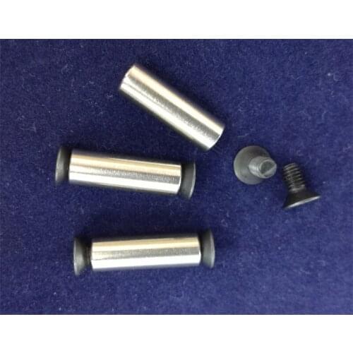 5pcs,19MM stainless steel Knife Handle hex Screws Suitable for 5mm hole black ,free shipping(EAM)