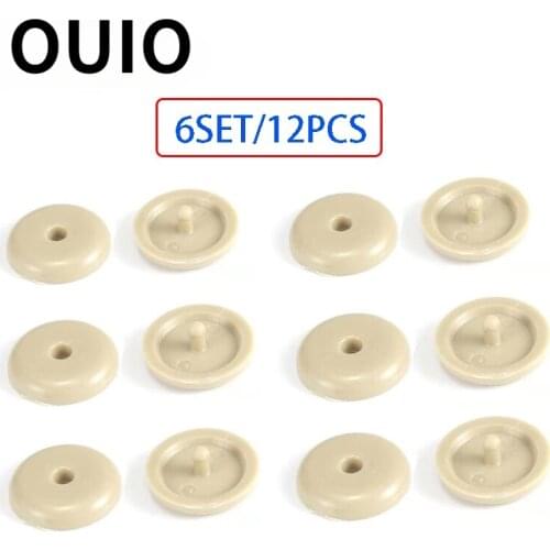 6sets Car Safety Seat Belt Spacing Limit Buckle Clip Stop Button for BMW E46 E90 E60 E39 E36 F30 F10 F20 E91 E34 F31 Accessories