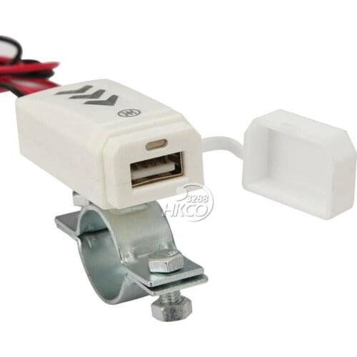 7/8"~1" Handlebar Motorcycle MP3 iPhone iPod USB Charger For Suzuki Kawasaki Honda Yamaha KTM BMW Ducati Chopper Cruiser Dirt Bi