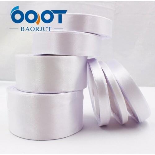 1667-1 ,free shipping Wholesale 25 Yards White Silk Satin Ribbon , Wedding decorative ribbons, gift wrap, DIY handmade materials