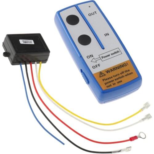 12V Wireless Winch Remote Control Switch For Jeep Truck Easy To Install