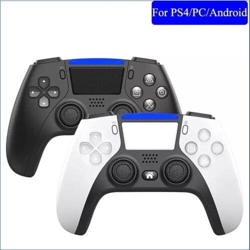 Bluetooth Wireless Game Controller For PS4 Console 6-axis Double Vibration Game Gamepad For PC /Android Phone Joysticks Gamepad