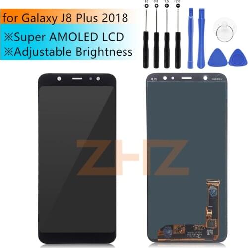 For Samsung Galaxy J8 Plus 2018 LCD Display Touch Screen Digitizer for Samsung Galaxy J8 Plus J805 LCD Display Repair Parts