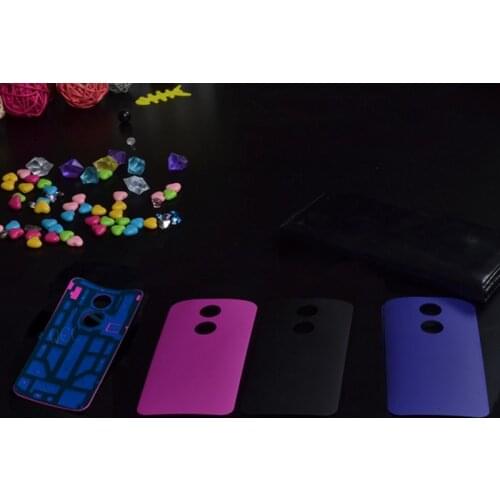 Geniune rear housing For Motorola Moto x+1 victare XT1097 5.2" battery housing door back cover protective shell + 1x screen film