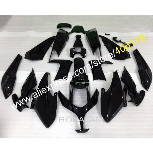 For Yamaha TMAX500 2008 2009 2010 2011 TMAX 500 T-MAX500 Gloss Black Sport Motorcycle Fairing