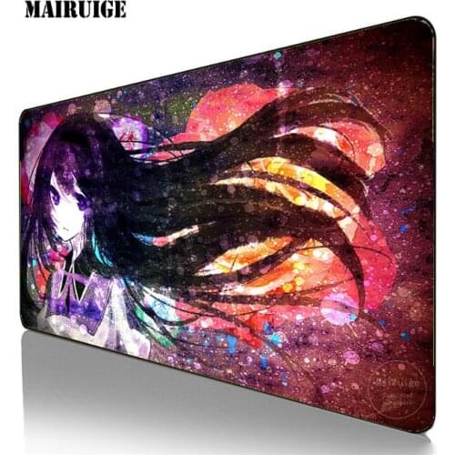Anime Puella Magi Madoka Magica Mouse pad HD Print Computer Gamer Locking Edge Mousepad XXL Keyboard PC Mice Mats Pad for csgo