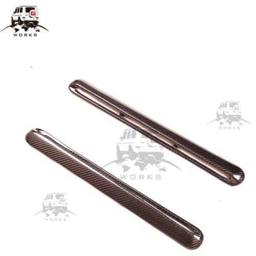 W463A C pillar for G-class W463A 2018-2019year G63 carbon fiber rear window vents