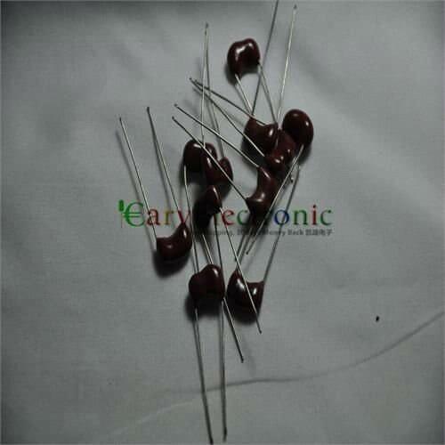 Wholesale 50pcs long lead New Silver MICA Capacitors 680pF 500V for tube audio guitar amps tone DIY parts free shipping