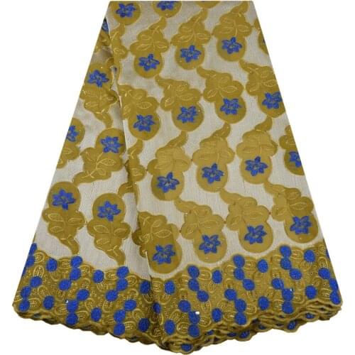 Wholesale African Soft Lace Fabrics High Quality For Men Cotton Dry Lace Fabric Swiss Voile Swiss Voile Lace In Switzerland 1384