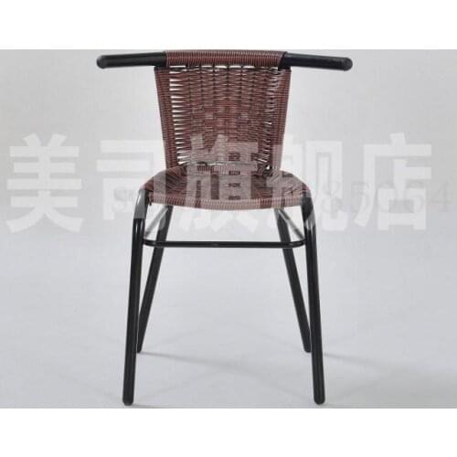 Special Horn Chair Rattan Chair Handmade Rattan Chair Garden Balcony Outdoor Leisure Chair Rattan Chair