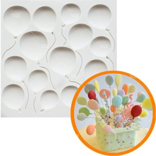 High Quality Balloon Shape Fondant Cake Baking Molds,Cake Decorating Tools Pastry Tools Kitchen Accessories SQ16365