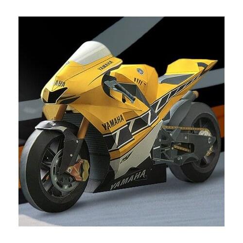Yamaha motorcycle / YAMAHA YZR-M1 50th Paper Model